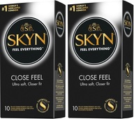 SKYN Close Feel nasadené kondómy 2x10 kusov