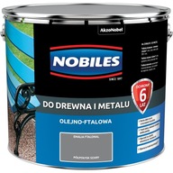 Nobiles na drevo a kov smaltovaný phthalonal Grey 10l