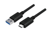 Kábel USB TYPE-C NA USB 3.0; 1 m; Y-C474BK