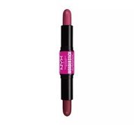 NYX Wonder Stick obojstranná tyčinka na lícenku 04 DEEP MAGENTA + GINGER