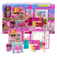 Barbie - Barbie - Reštauračný set + bábika HBB91