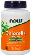 NOW FOODS CHLORELLA 120tab 1000mg CHLOROPHYL ALGAE