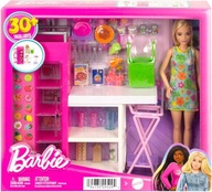 Bábika Barbie v súprave JV38 MATTEL Pantry