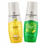 Sada LEMON LIME + LEMONADE ZERO SUGAR koncentrát SodaStream