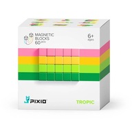 Pixio Tropic Blocks 3D MAGNETICKÁ KONŠTRUKCIA kocky Darček pre deti