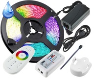 LED PRO SET vodotesný RGB pásik 5m IP65 24V