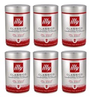 Illy Classico Moka káva mletá 250 g 6 ks.