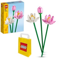 LEGO LOTUS FLOWERS 40647 + LEGO DARČEKOVÁ TAŠKA