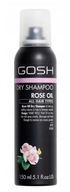 Gosh Rose Oil Suchý šampón na vlasy s ružovým olejom 150 ml