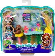 MATTEL ENCHANTIMALS SELA BÁBIKA LENOBODY A RELAXAČNÁ ZÓNA LENOBODY TREEBODY