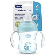 CHICCO Hrnček s mäkkou hubičkou 4m+ chlapec 200ml