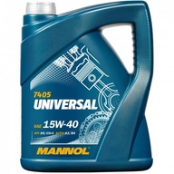 MANNOL Universal 15W-40 7405 5L MOTOROVÝ OLEJ