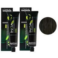 Loreal Inoa 5.0 Fundamental svetlo intenzívna hnedá 2x 60g farba bez amoniaku