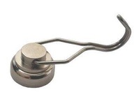 25 mm neodymium magnet s rotačným háčikom