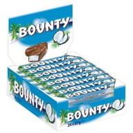 BOUNTY MLIEČNA TYČINA S KOKOSOM 24 X 57g