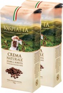 Zrnková káva Vaspiatta Crema Naturale Arabica / Robusta 1 kg x 2