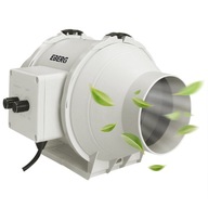 EMAX GROW 125 EC potrubný ventilátor, termostat