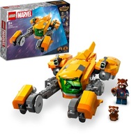 Súprava kociek vesmírnej lode LEGO Marvel Baby Rocket 76254