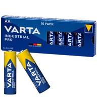 Alkalické batérie VARTA AA LR6 INDUSTRIAL PRO X10