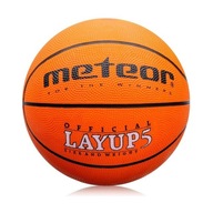 Basketbalová lopta METEOR LAYUP Orange 5