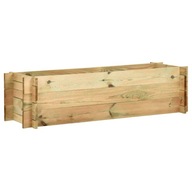 VidaXL Záhradný úložný box Impregnované borovicové drevo