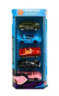 PLAYTIVE RACERS SET 5 CRAZY AUTA