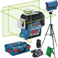 BOSCH Line laser 3 x 360° GLL 3-80 CG + statív