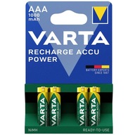 BATÉRIE VARTA R3 AAA 1000 mAh 4 ks.