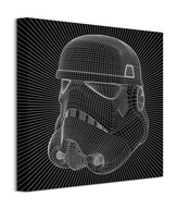 Nástenné obrazy na plátne Star Wars Stormtrooper Wire 40x40 cm