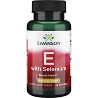 Swanson Vitamín E Selén SYNERGIC ACTION 90K