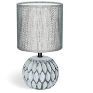 NOČNÁ LAMPA, KERAMICKÁ LAMPA + BOHO LÁTKA