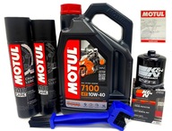 MOTUL 7100 MA2 C2 olej + C1 tuk, kefa na reťaz