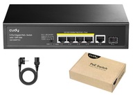 SWITCH GS1005PTS1 Cudy PoE+ 5-portový SFP 10/100/1000Mbs 120W