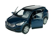 WELLY HYUNDAI SANTAFE BLUE 1:34 NOVÝ MODEL