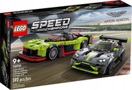 LEGO 76910S rýchlostných šampiónov Aston Valkyrie a Vantage