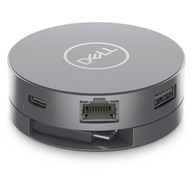 Dell 6-v-1 USB-C viacportový adaptér DA305 0,12 m,