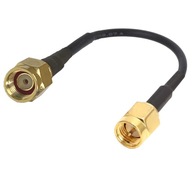 Pigtail SMA zástrčka / SMA-RP zástrčka RG174 - 1 m