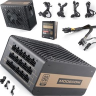 MODECOM VOLCANO 850W NAPÁJACÍ ZDROJ AKTÍVNY PFC MODULAR 80+ GOLD 6xSATA