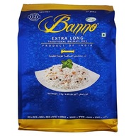 Dlhozrnná ryža Basmati, ryža Banno Basmati 2 kg