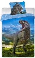 Bavlnené obliečky 140x200 dinosaurus T-rex Trex