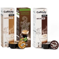 Cafissimo Caffitaly Kapsule Dezert Káva Cappuccino Mocaccino Orech