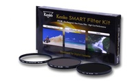 Sada filtrov Kenko SMART 37mm CPL ND8 Protector