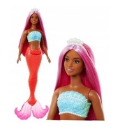 Bábika Barbie Morská víla Coral Tail HRR04