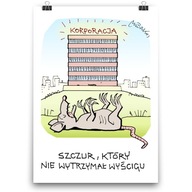 PLAGÁT KORPOSZCZUR WORK KORPO ANDRZEJ MLECZKO