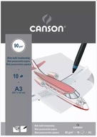 Pauzovací papier Canson A3 90g. 10 listov