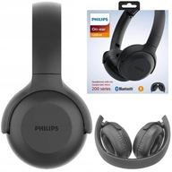 PHILIPS TAUH202BK/00 BLUETOOTH 4.2 BEZDRÔTOVÉ SLÚCHADLÁ SKLADACIE NA UCHY