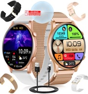 SMARTWATCH DÁMSKE HODINKY POĽSKÉ MENU VOLÁ KRVNÝ TLAK PULSE SPORT AMOLED