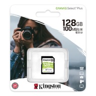 Pamäťová karta SD Kingston Canvas Select Plus 128 GB