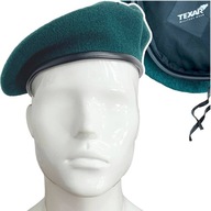 Vojenský baret Green KM Uniform Class Texar, veľkosť 58cm