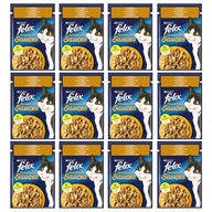 Felix Sensations morka v slaninovej omáčke 12x85g